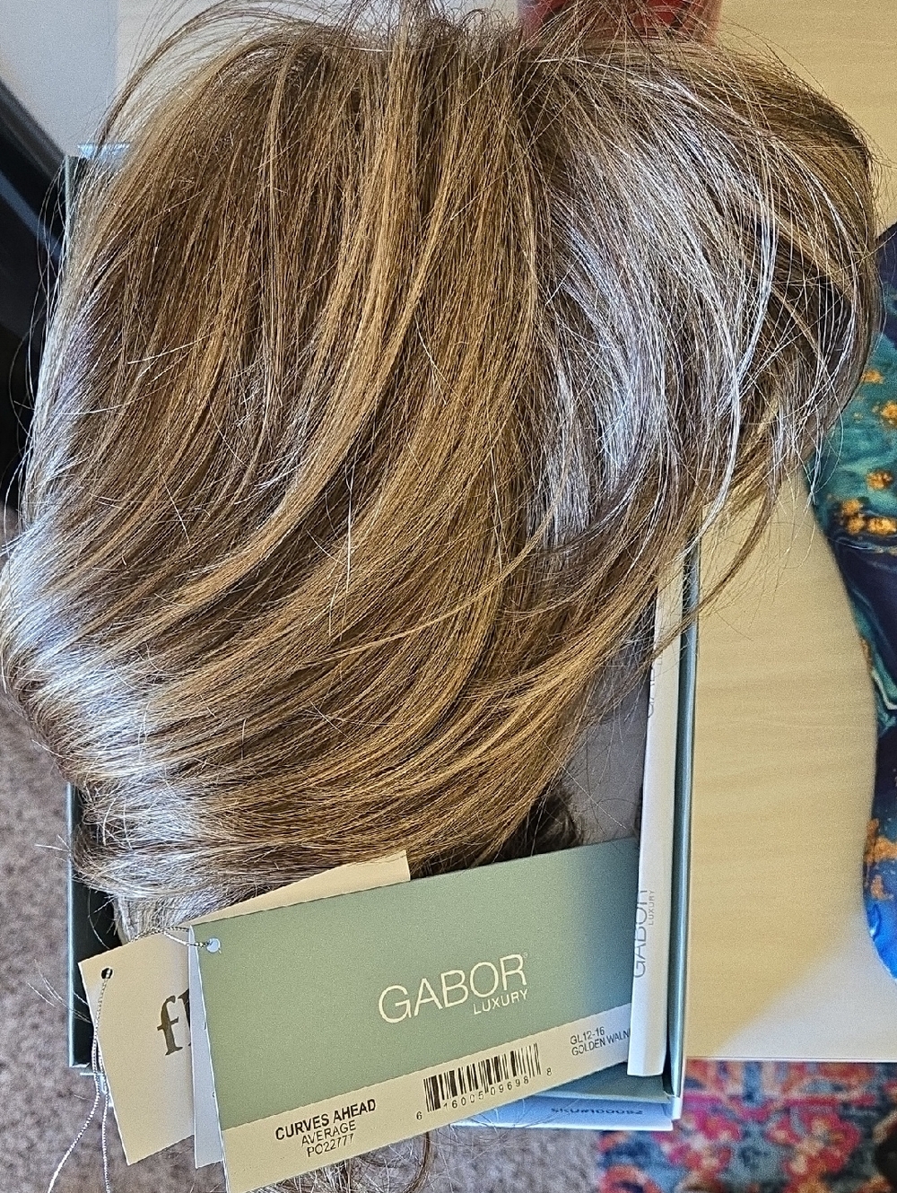 GABOR CURVES AHEAD AVG GL 12-16 GOLDEN WALNUT NEW W TAG